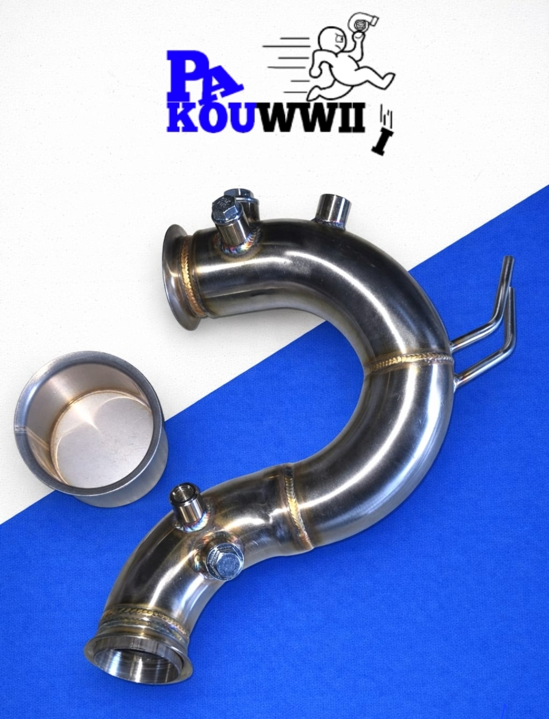 Downpipe  inox 63mm  1.6 tdi 2.0tdi