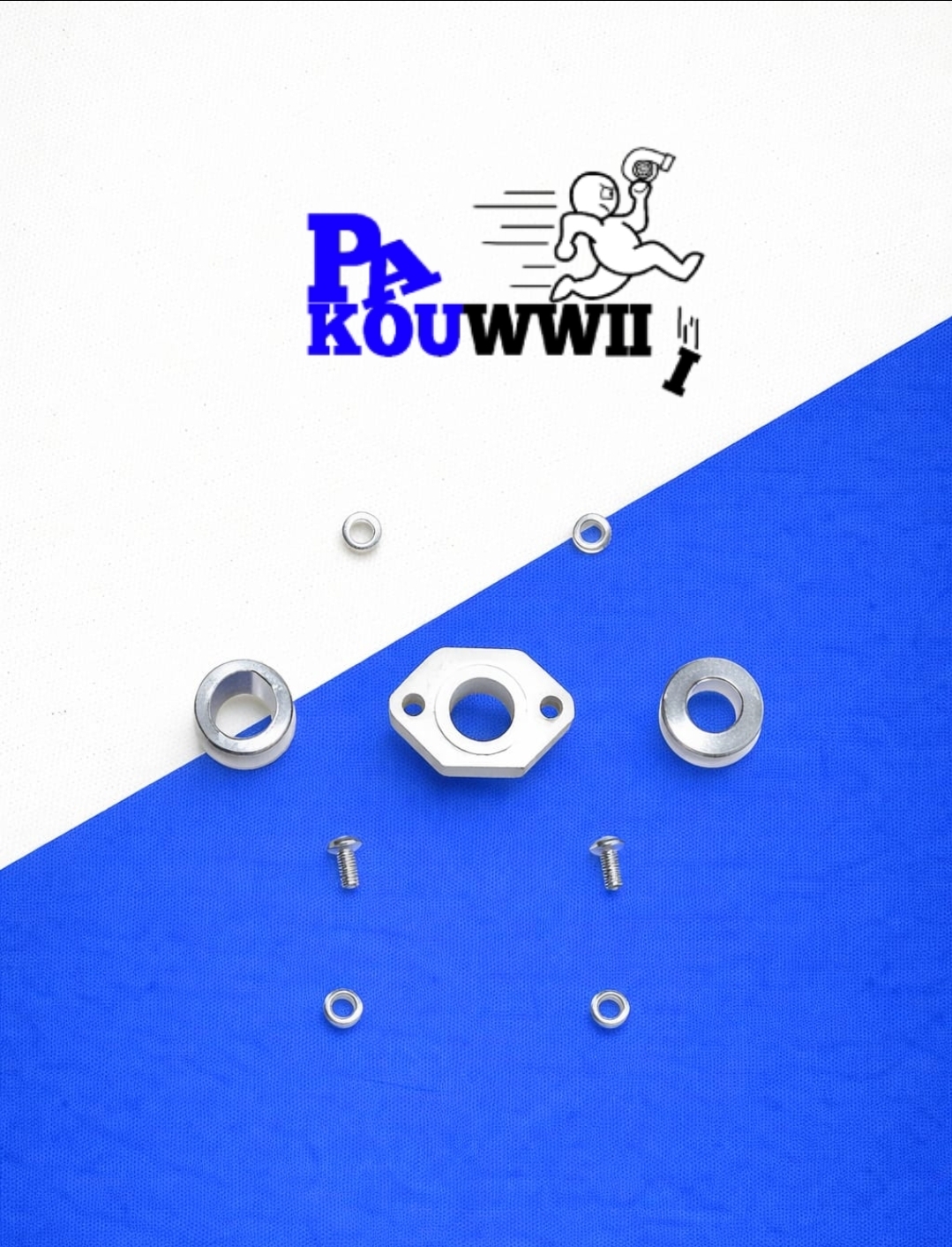 Support capteur sural aluminium à souder 