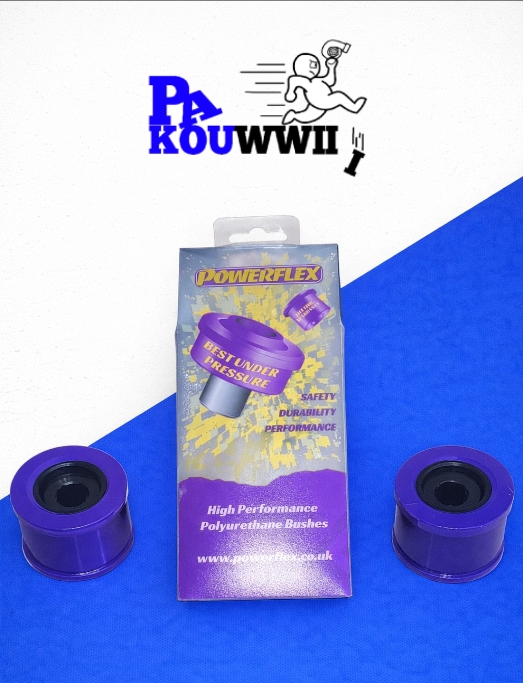 Silent bloc POWERFLEX Seat ibiza Skoda fabia Vw polo